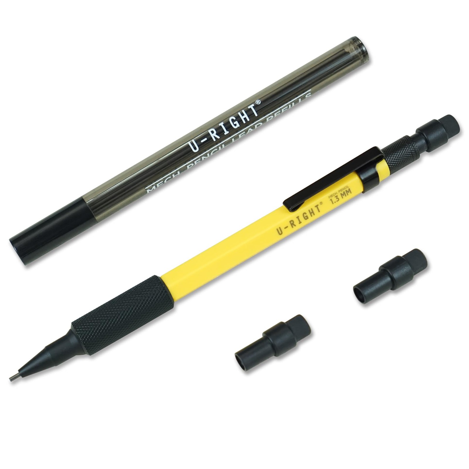 U-RIGHT 1.3 mm Mechanical Pencil Yellow Weatherproof