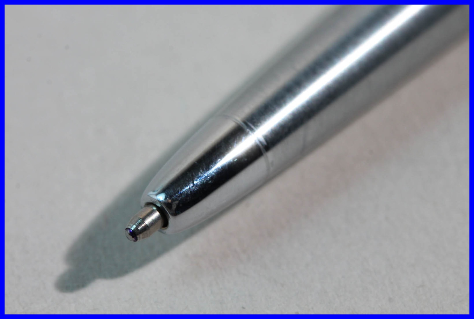 Perfect FEND steel Ballpoint pen / 1970s / SL / space age design