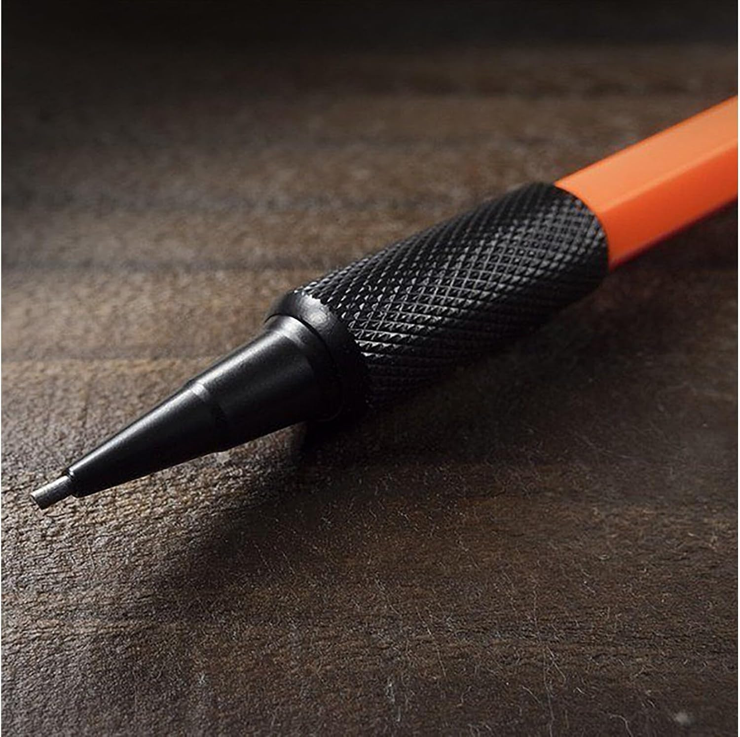 Weatherproof Mechanical Pencil, Orange Barrel, 1.3mm Black Lead (No. OR13)