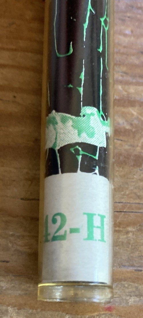 Lot of 2 Vintage FaberCastell Venus Drawing Leads in Tubes 3H & 3842-H