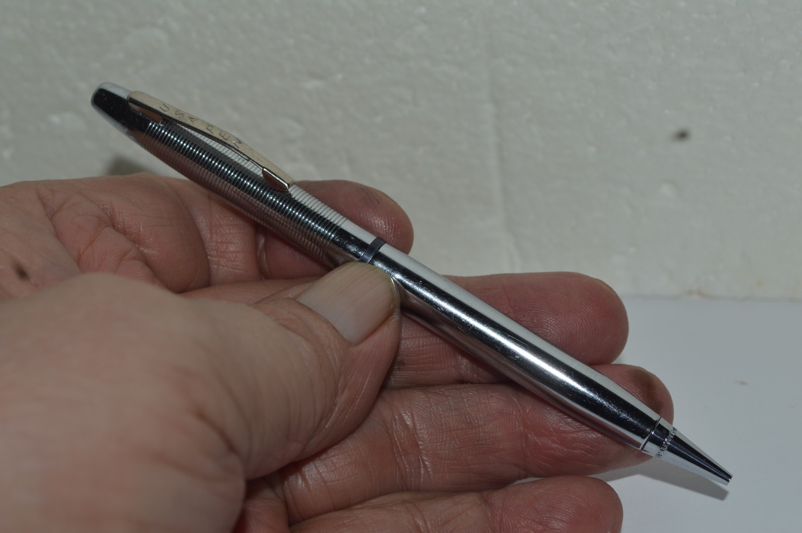 USA PEN Mechanical Pencil 1.1mm All Chrome Metal Made In USA 1960’s Excellent
