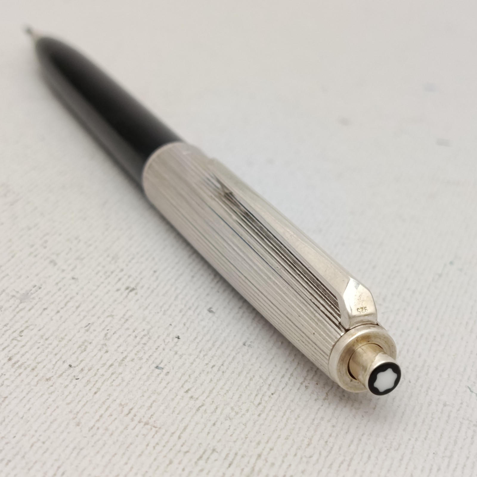 Montblanc No. 166 Sterling Silver 925 Mechanical Pencil 1.18mm Ultra Rare