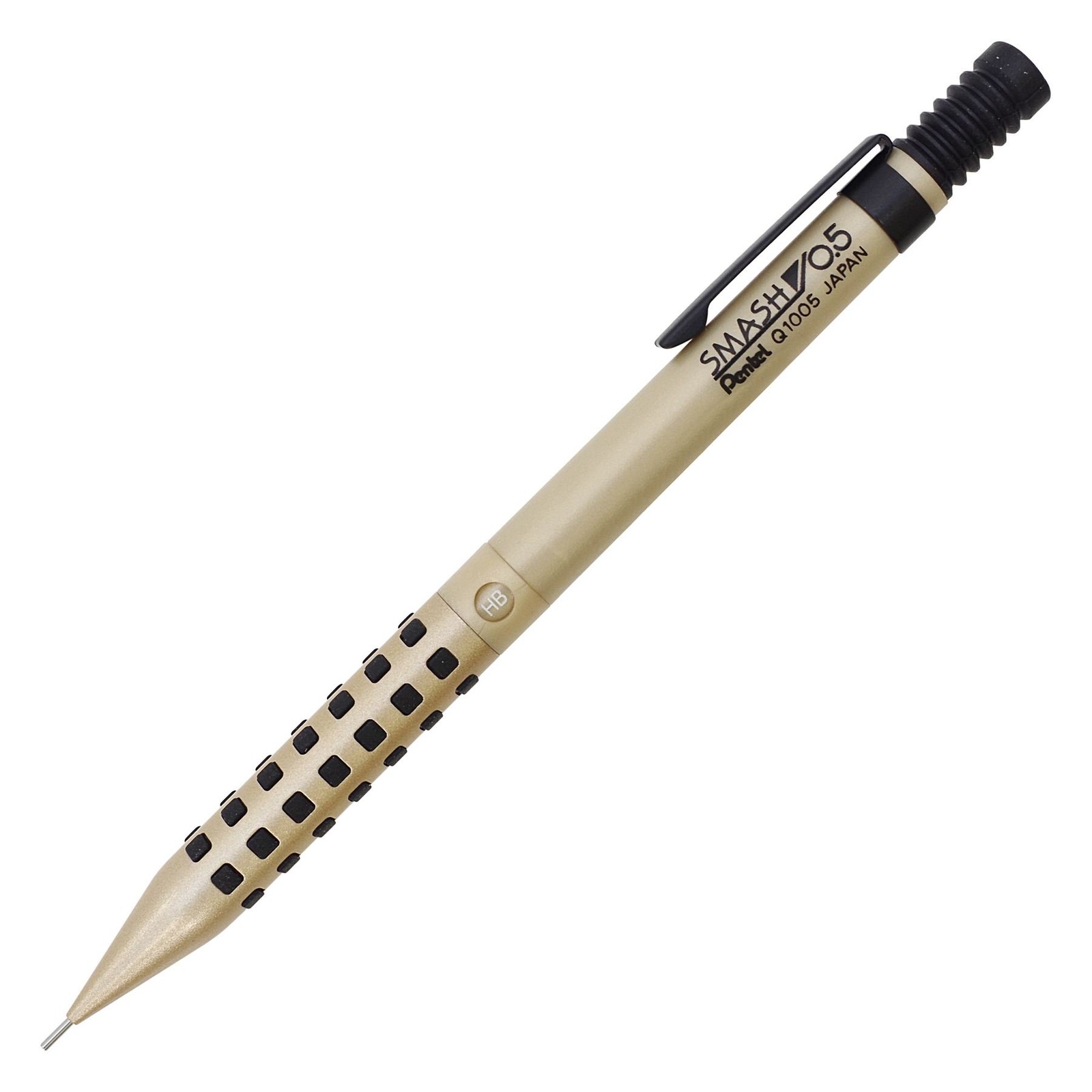 Pentel Smash Mechanical Pencil 0.5mm Q1005-XKS Champagne Gold Limited Edition Co