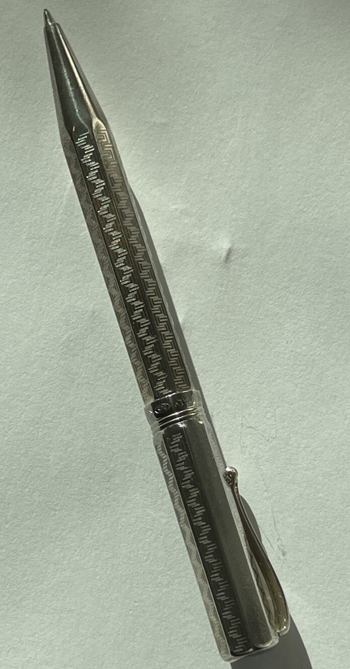 Montegrappa 1055 VI Sterling Silver 925 Michanical Pencil