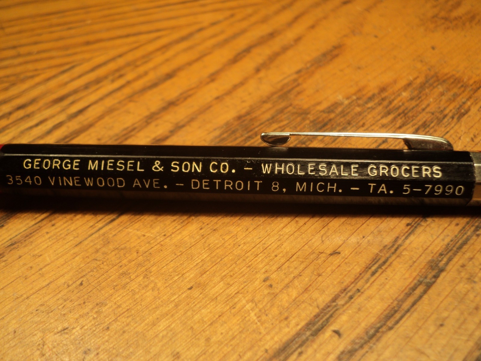 Vintage Autopoint Mechanical Pencil George Miesel & Son Co 5-3/4″ Long USA B
