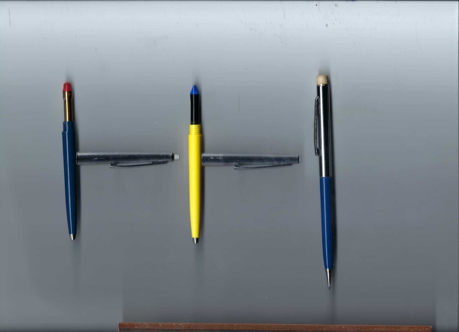 Lot of 3 Sheaffer Lifetime Ball Point Pens & Twist Mechanical Pencil W/ Chrome