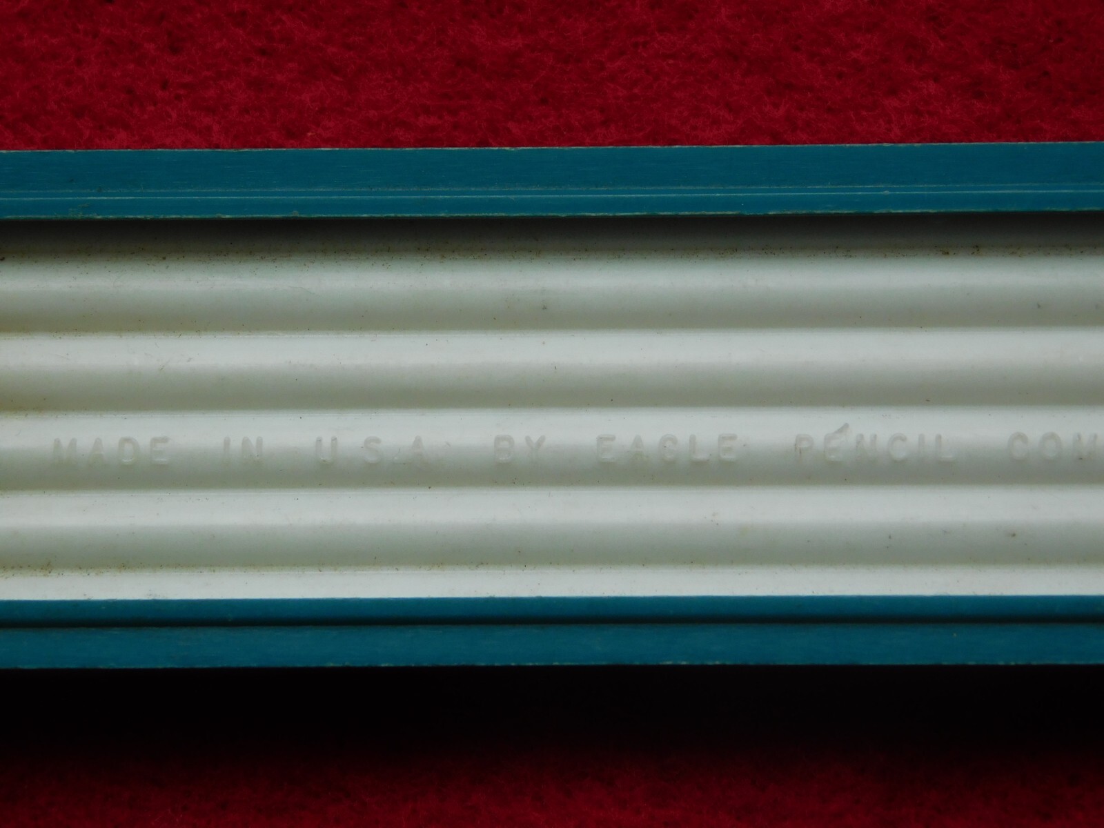 VINTAGE MECHANICAL PENCILS OFFICE 3 EAGLE TURQUOISE DRAWING LEADS
