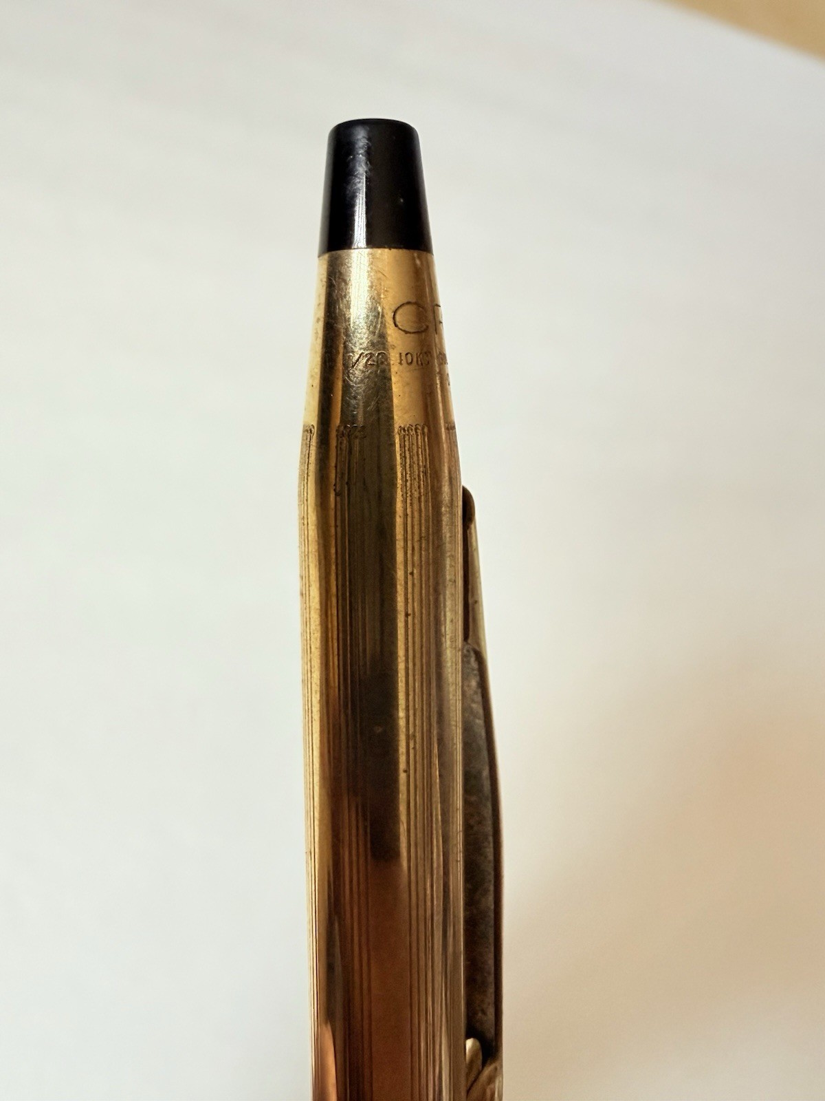 Vintage Cross Pen & Pencil Lot 1/20 12k and 10k gold filled + Mechanical Pencil