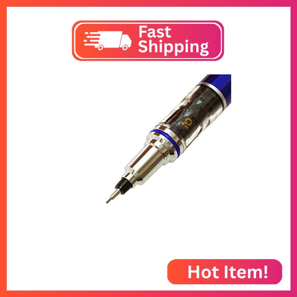 uni Kuru Toga Advance – Auto Lead Rotating Mechanical Pencil, 0.5mm (Black)