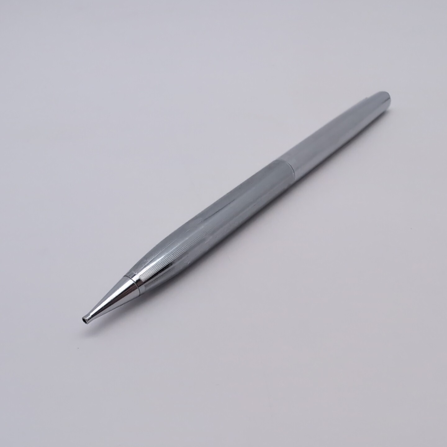 Vintage Sheaffer Stainless Steel MECHANCIAL PENCIL MCM Styling NEEDS REFILL PEN6