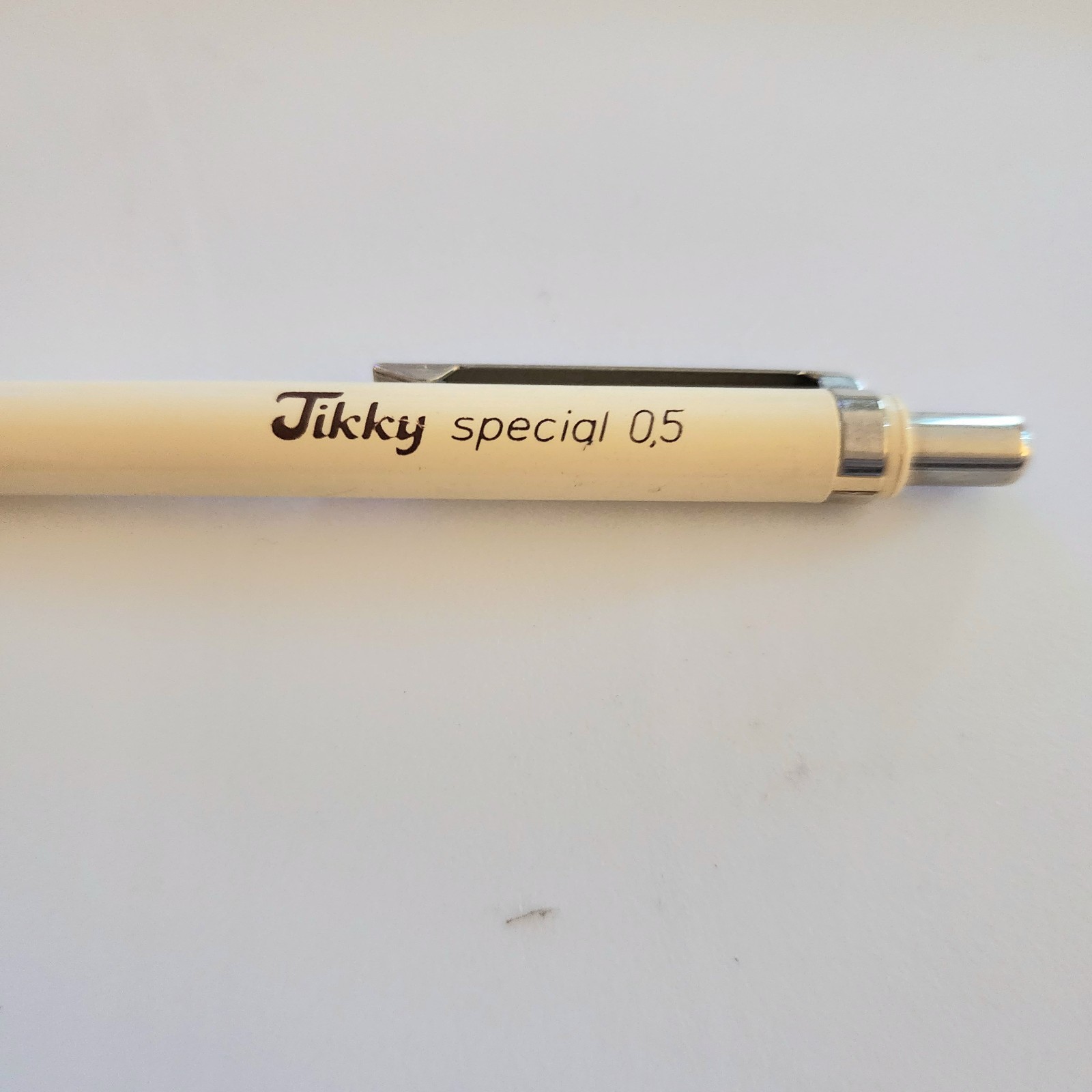 Vintage Rotring Tikky Special .5 Mechanical Pencil West Germany White Ivory