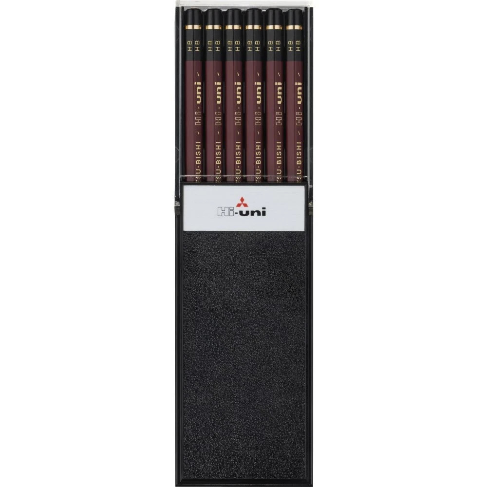 Mitsubishi Hi-Uni HB Pencils 12 pcs – made in Japan High Quality Writting
