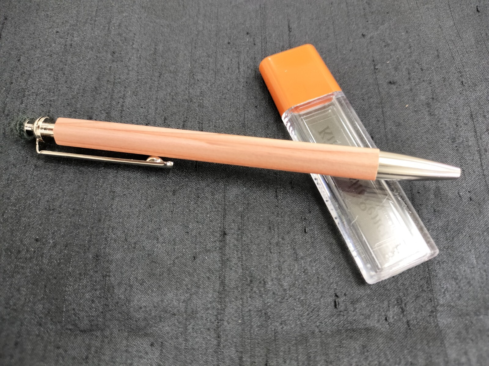 【DDP for US market】Kitaboshi 2.0mm Mechanical Pencil with Clip/Touchpen function