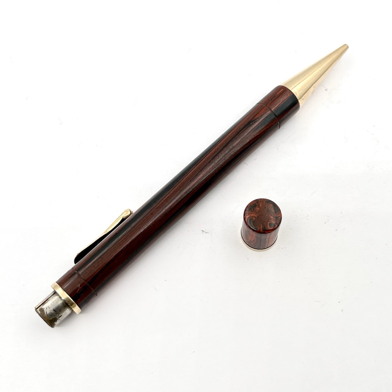 Conklin Endura Clip Mechanical Pencil 5.5″ 1.1mm Woodgrain Rubber