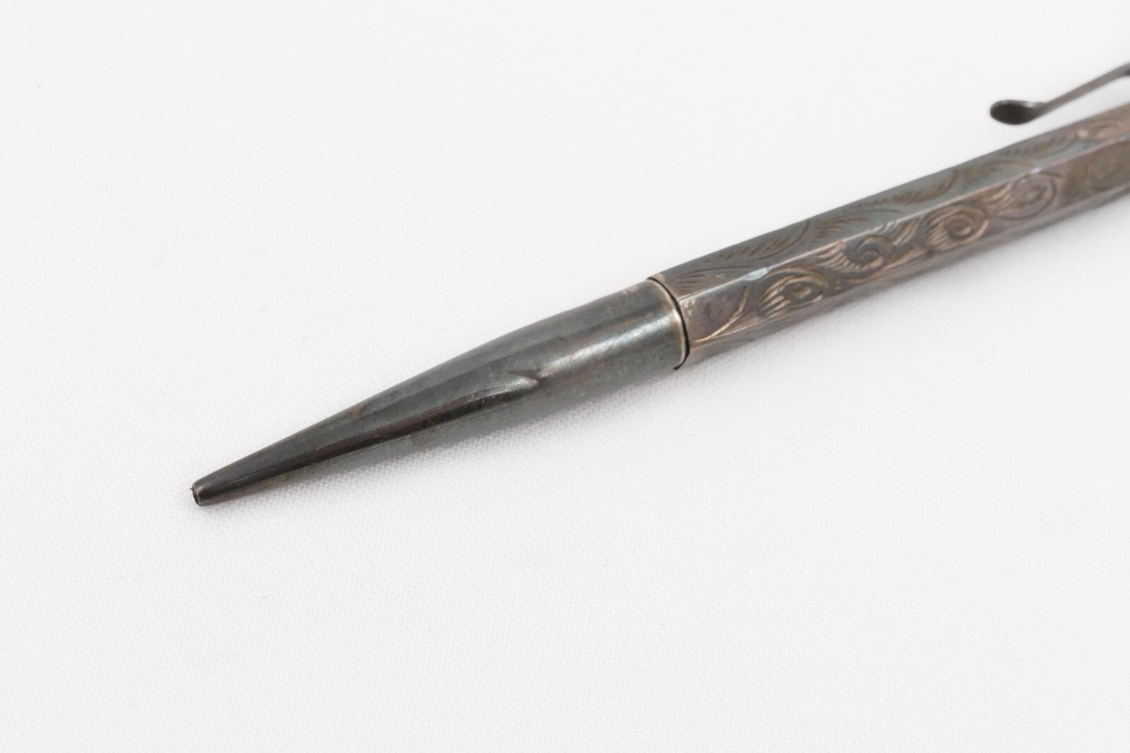 Vintage Everpoint Sterling Silver Pencil with Jewel Gem Top READ