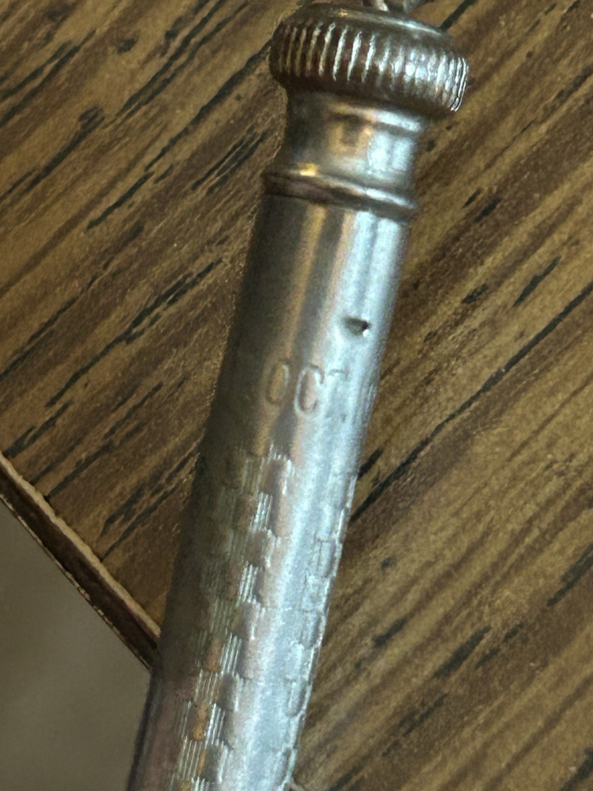 Antique Silver Tone 3.5” Mechanical Pencil- Pat. Oct 10, 1922