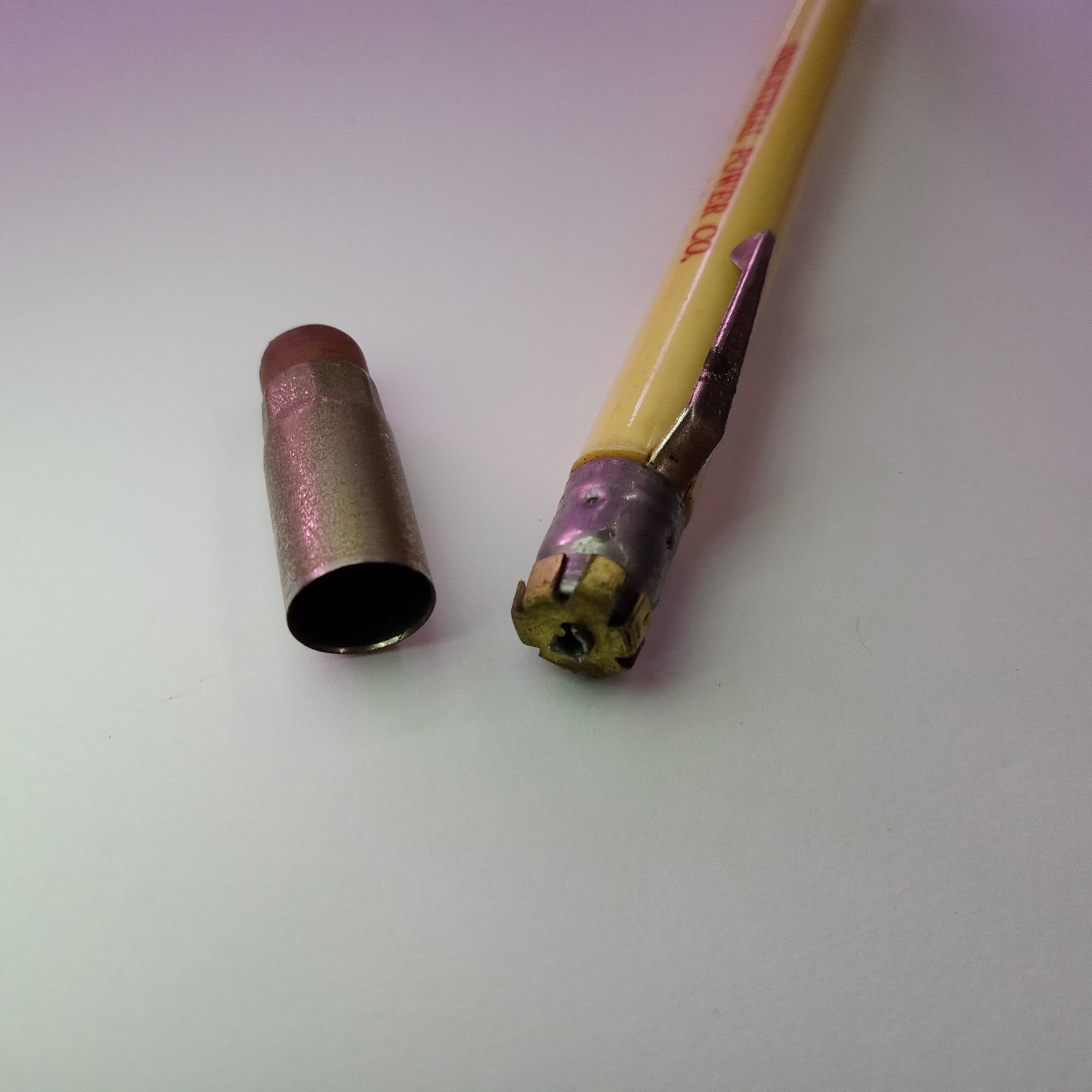 Vintage Scripto Mechanical Advertising Pencil Industrial Power Co Long Beach CA