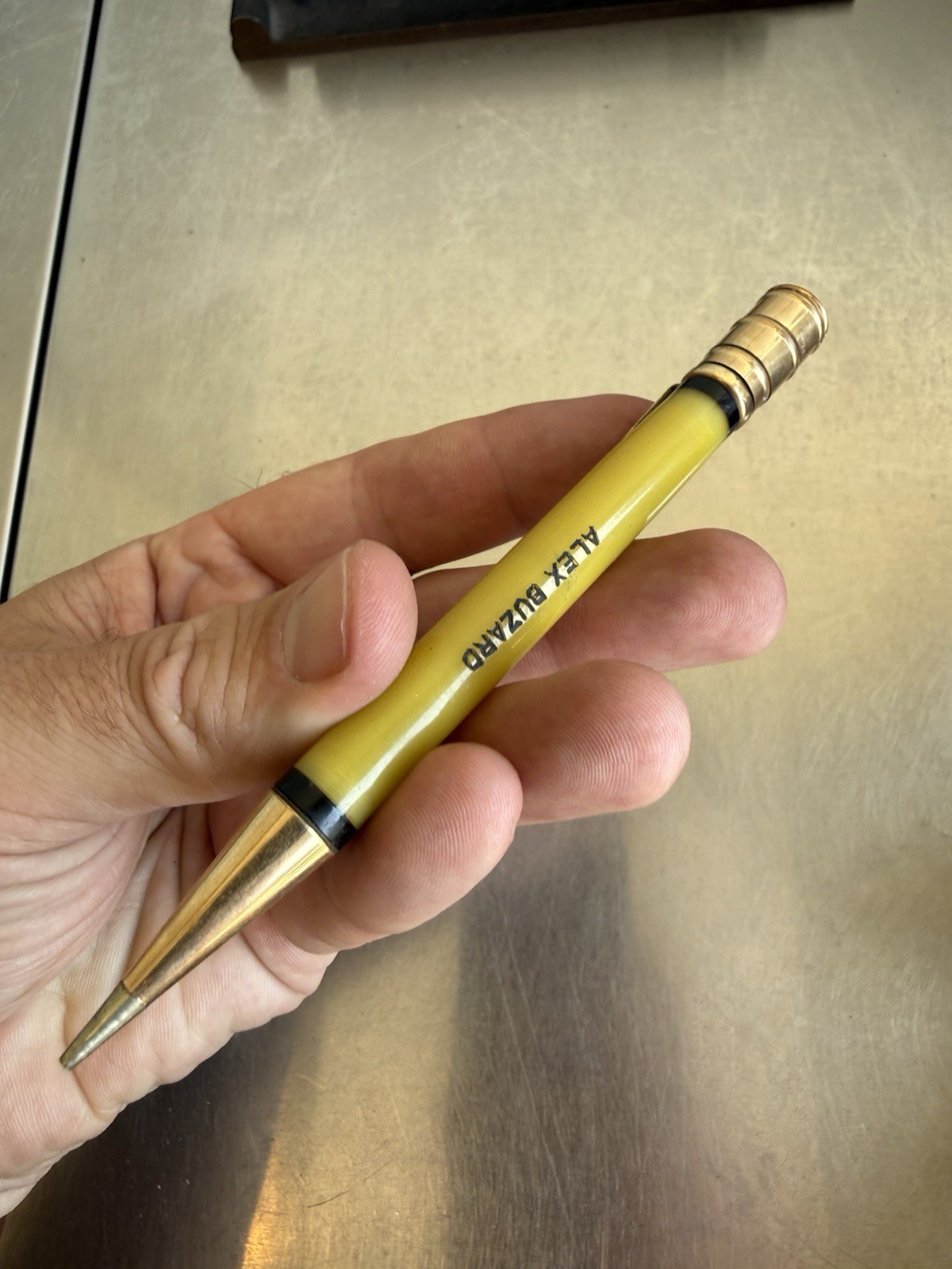 Gold Bond Stonite Yellow 1.1mm Pencil – 1930’s