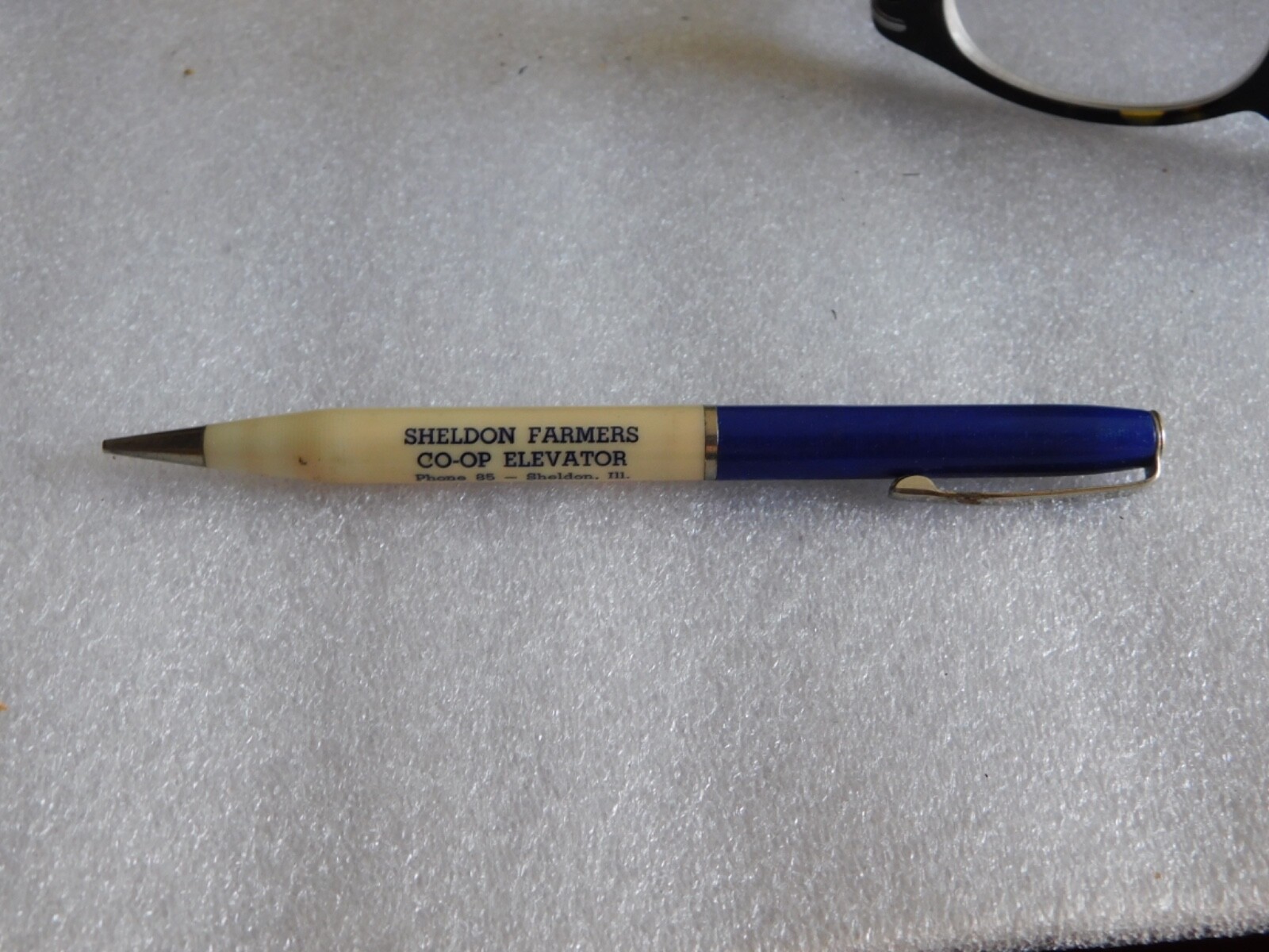 Vintage Vernon Sheldon Farmers Co-Op Elevator Mechanical Pencil