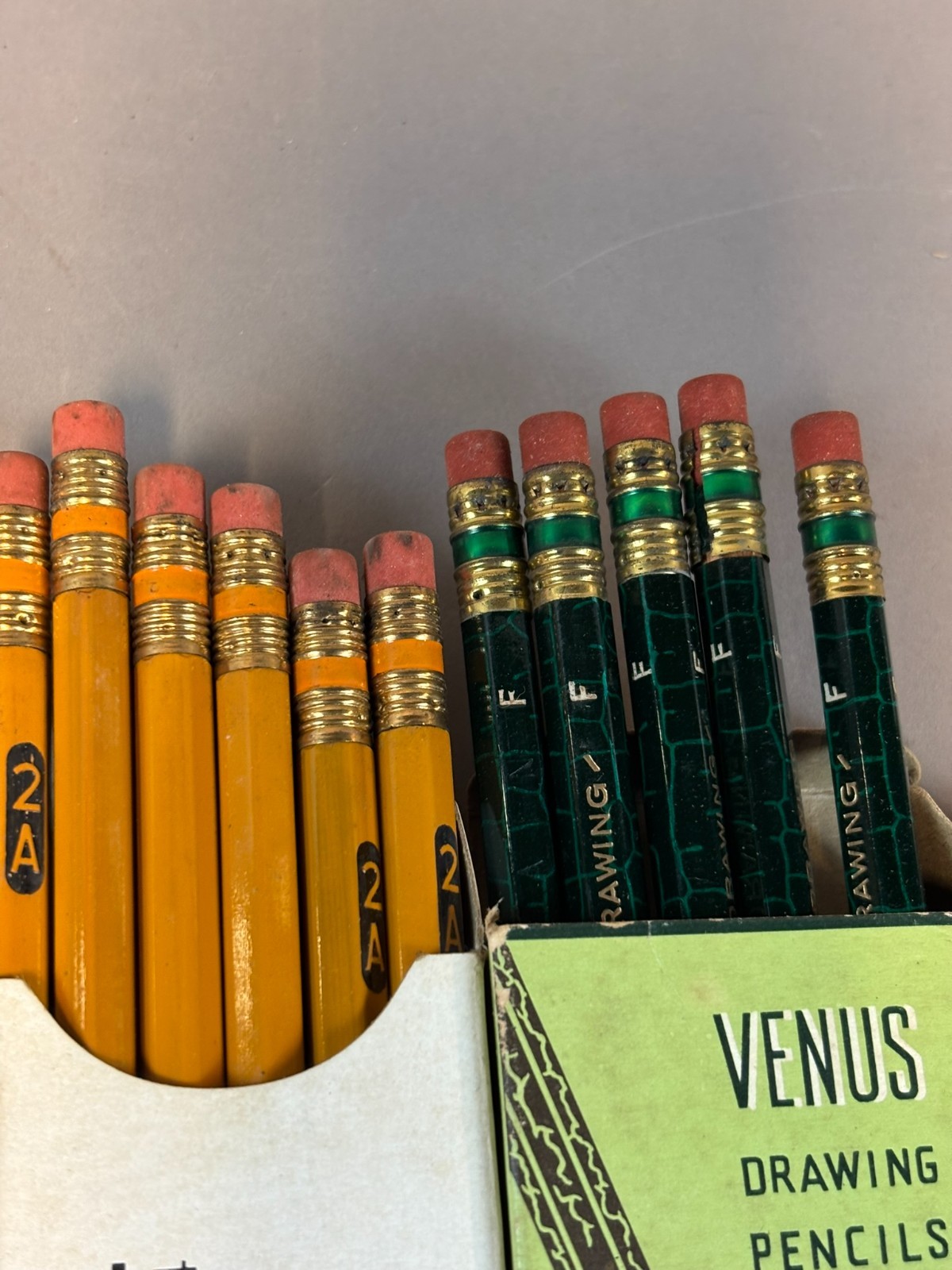 Vtg Estate Architect Pencil Lot Koh-I-Noor Venus Dixon Eagle Mirado EX+ Cond
