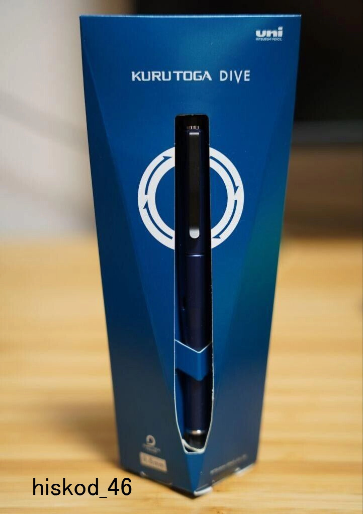 Uni Kuru Toga Dive Auto Lead 0.5mm Mechanical Pencil Limited Moon Night Blue New