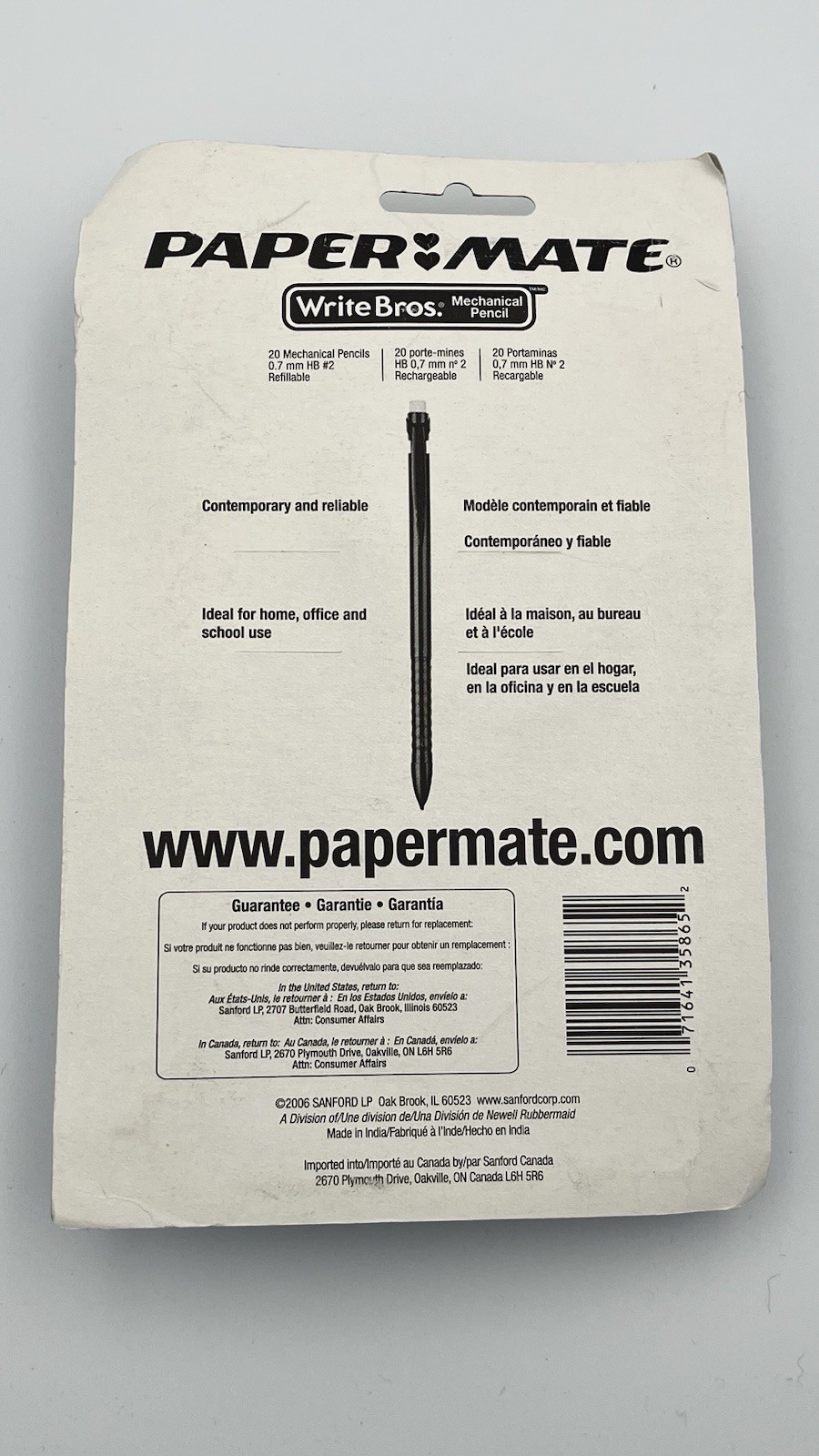 Paper Mate Click Mechanical Pencils 0.7 mm HB #2 NEW SEALED 20 Pack