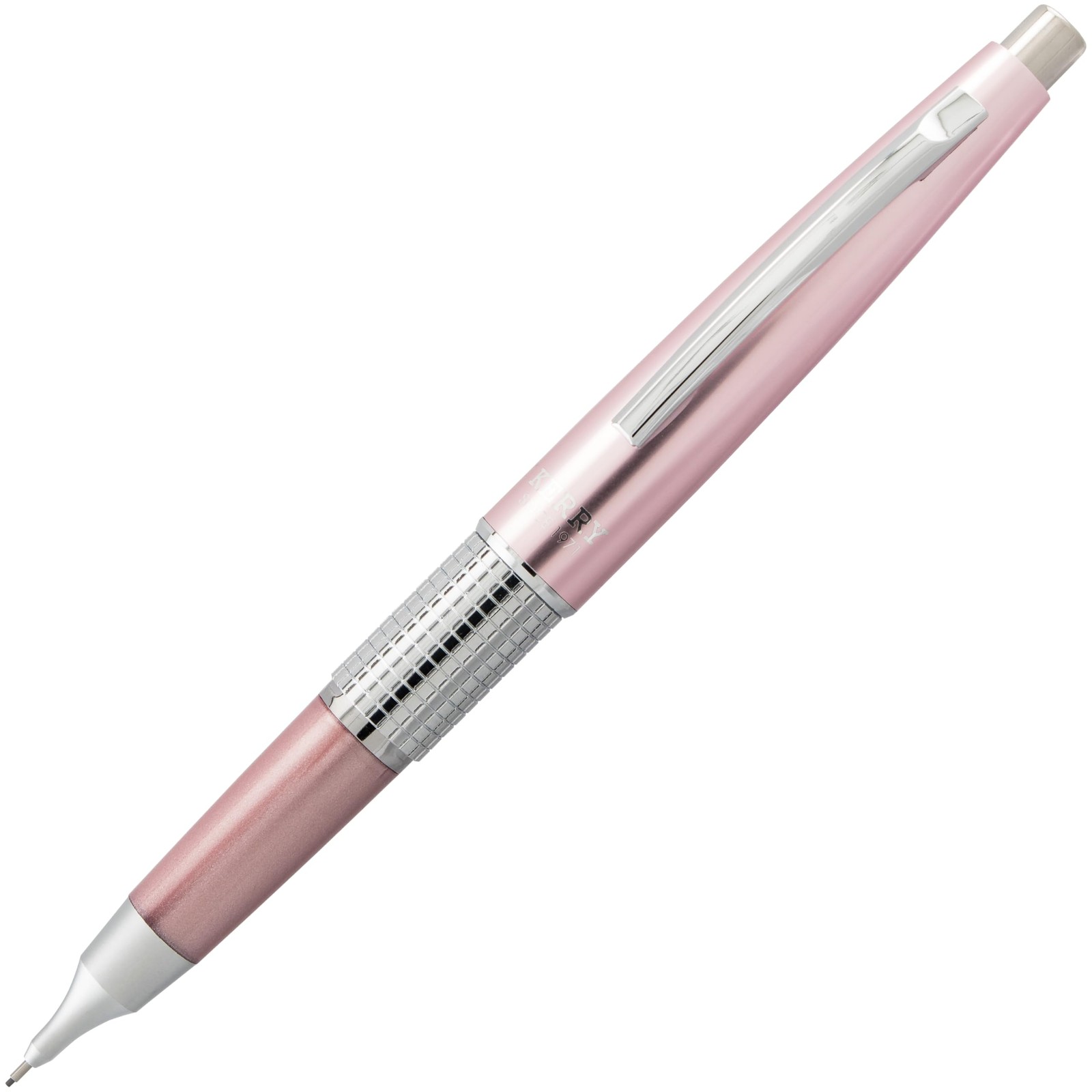 Pentel Sharp Kerry Mechanical Pencil Pink Capped Design for Pocket Protection