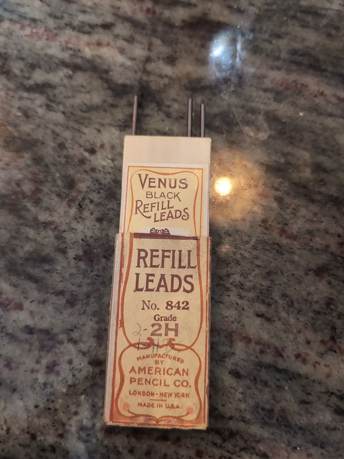 Vintage Venus Black Refill Leads, American Pencil Co. #842