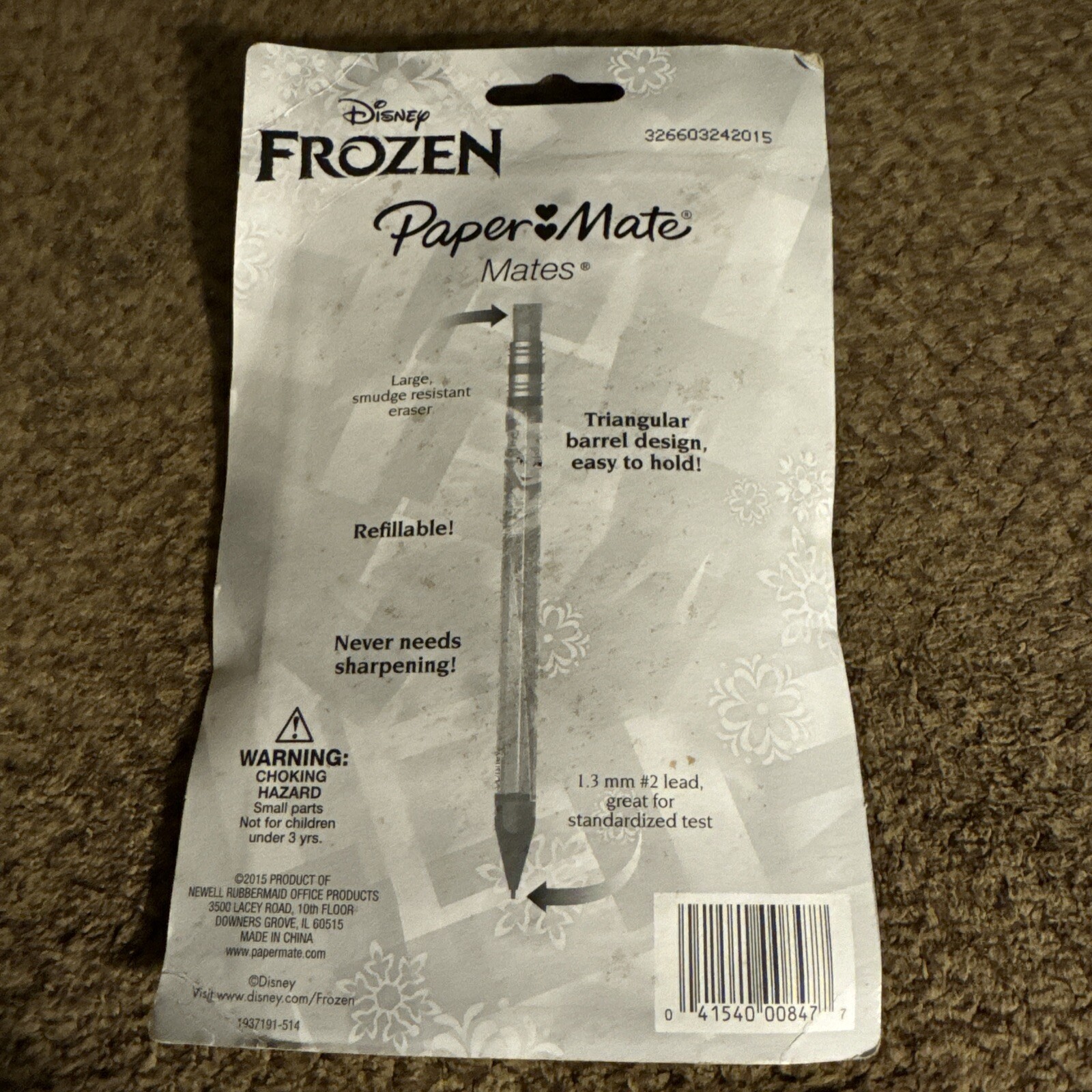 Paper Mate Disney Frozen Mechanical Pencil 4 Pack HB 1.3 MM