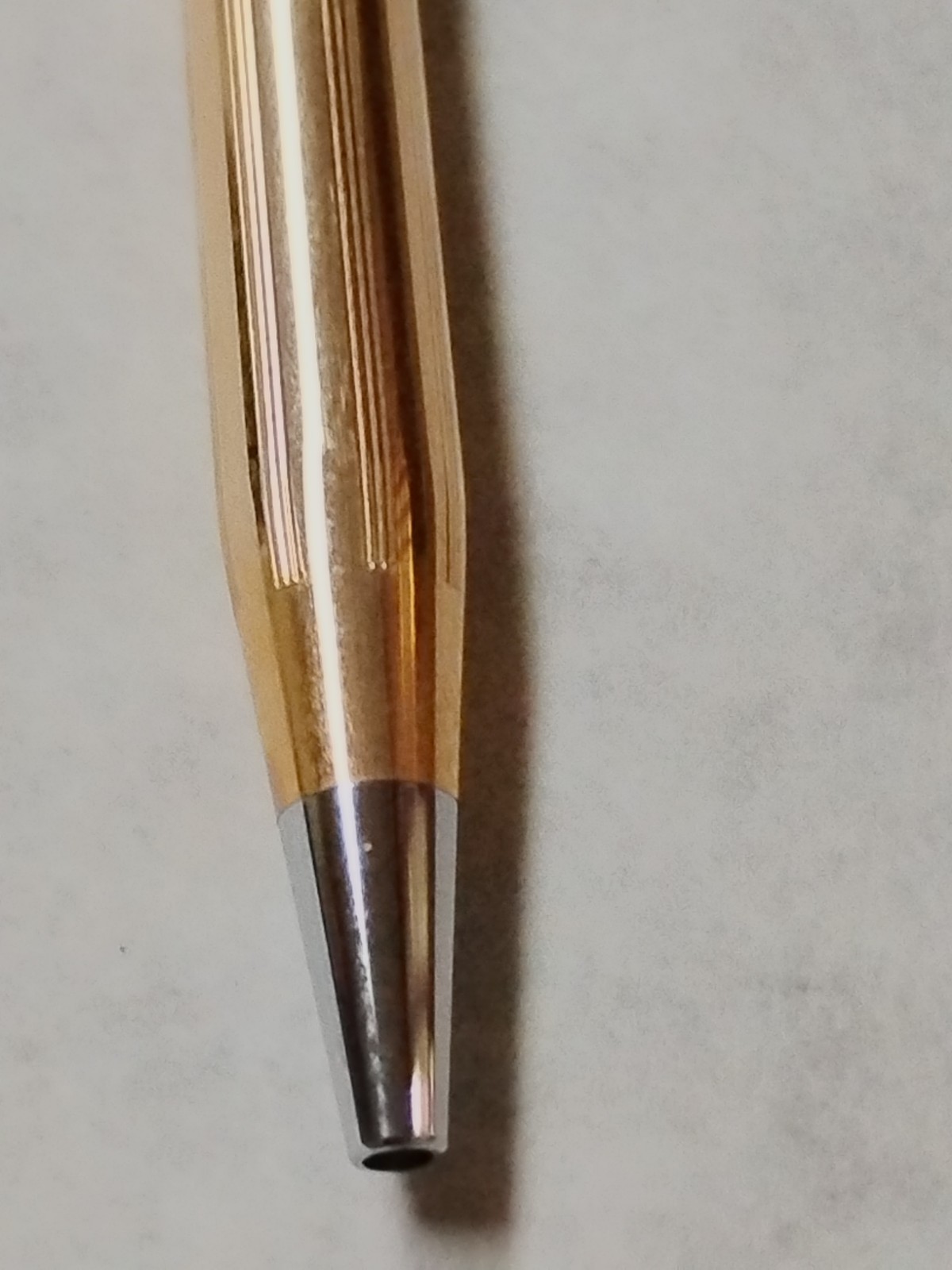 VTG Cross 10k Gold Filled Pen with J&L Steel Logo Tested And Working #L0