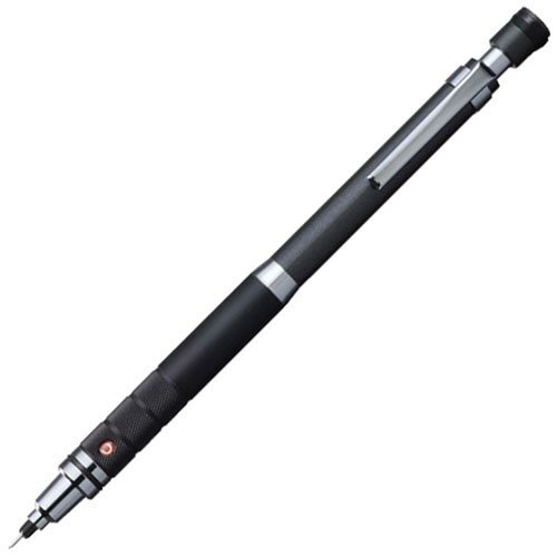 Uni KURUTOGA ROULETTE .5mm mechanical (GUN METALLIC) “Maintain the Sharper Edge”