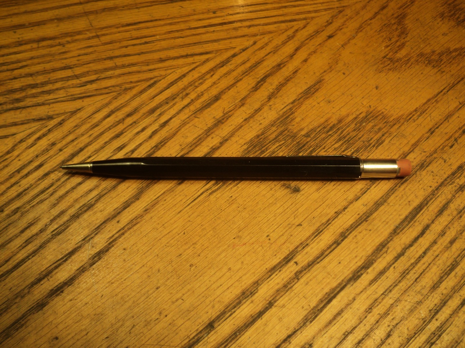 Vintage Autopoint Mechanical Pencil Black Body & Tip 5-1/2″ Long USA