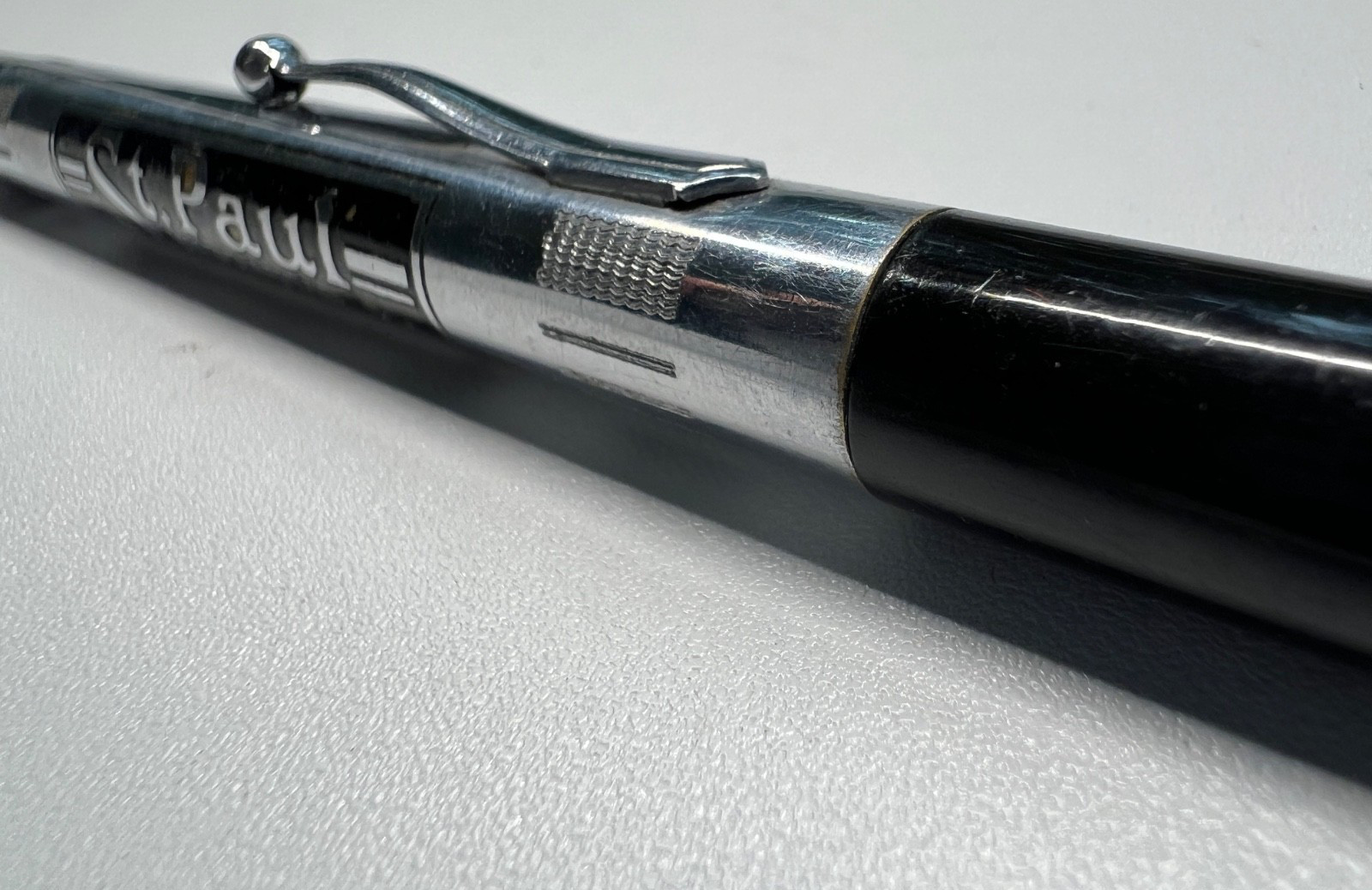Rare! St. Paul Hydraulic Hoists & Bodies Mechanical Pencil and Lighter Combo