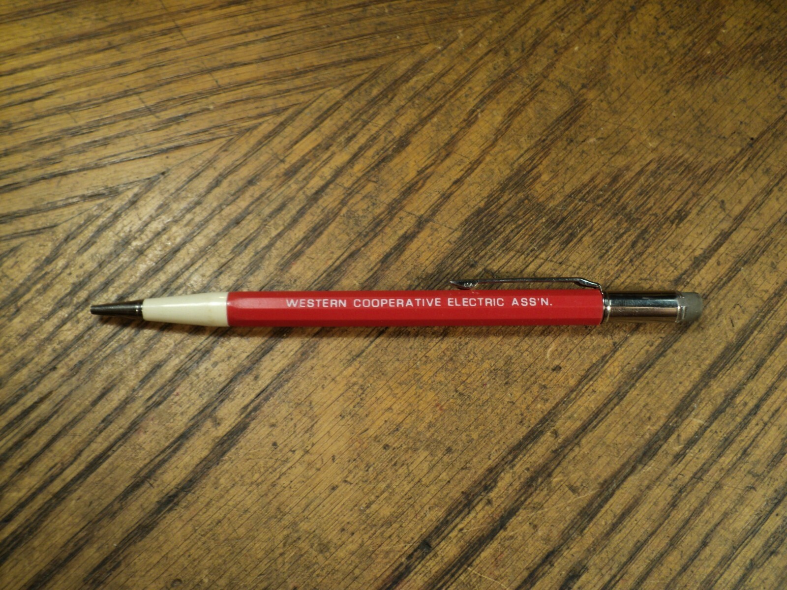 Vintage Autopoint Mechanical Pencil Western Cooperative Electric Ass’n
