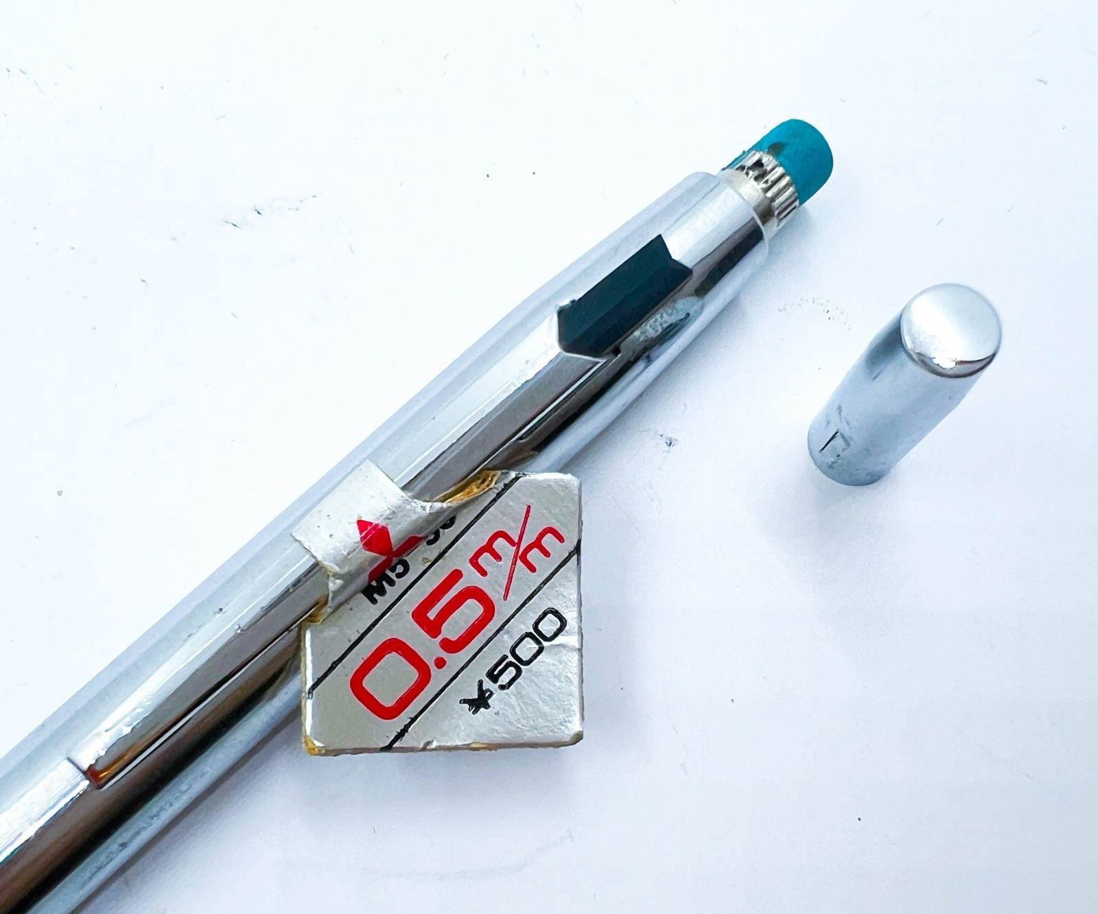 Vintage rare NOS Mitsubishi 0.5mm m5-56 Mechanical Pencil Fully Functional Japan