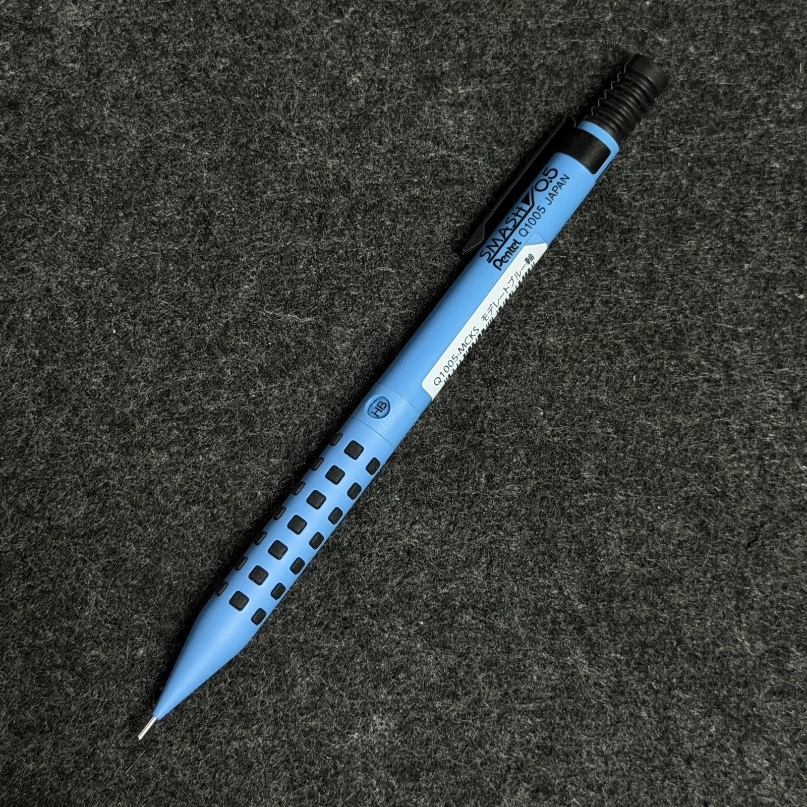 Pentel Smash Kitera Limited Moderate Blue 0.5mm Q1005-MCKS Drafting Pencil New