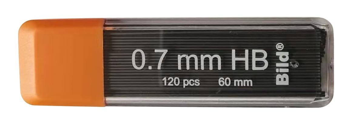 1200 Premium 0.7 mm Mechanical Pencil Lead Refills (HB Mega, 0.7 mm)