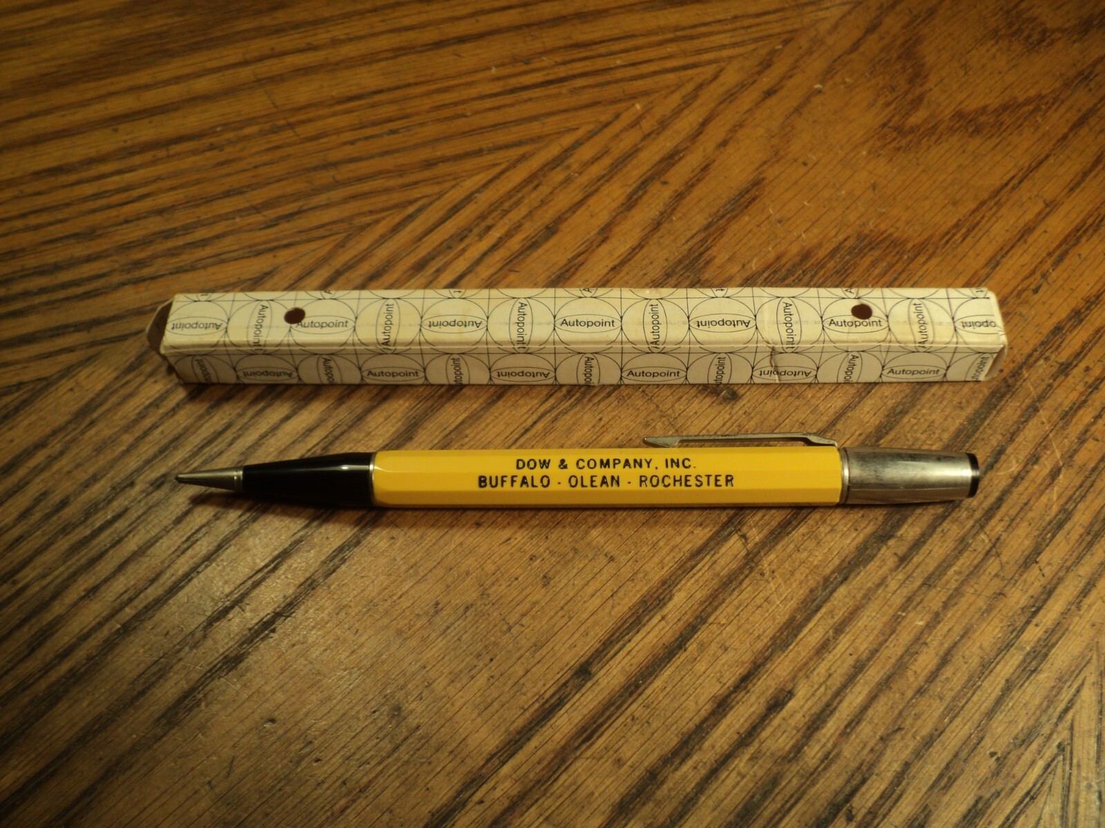 Vintage Autopoint Mechanical Pencil Dow & Company Inc 5-3/4″ Long USA A