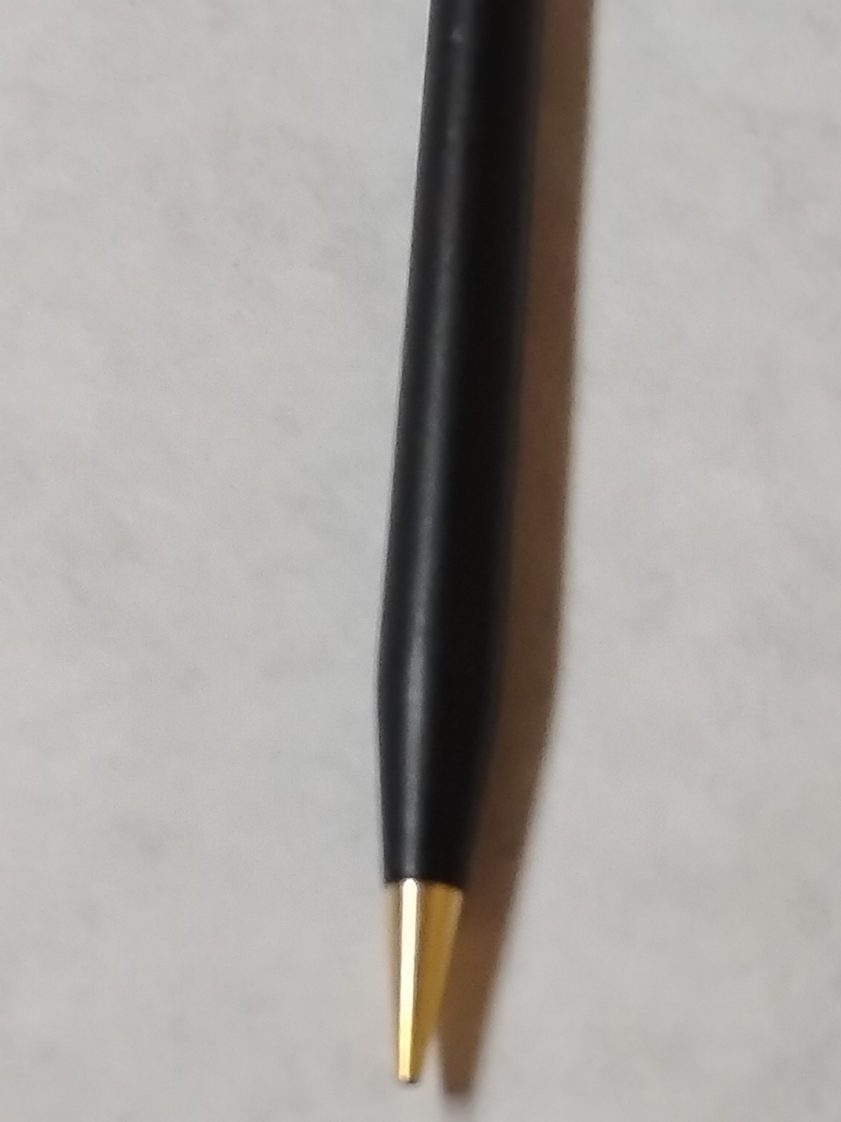 Vintage Cross Classic Century Black Matte Gold Trim Mechanical Pencil #F8