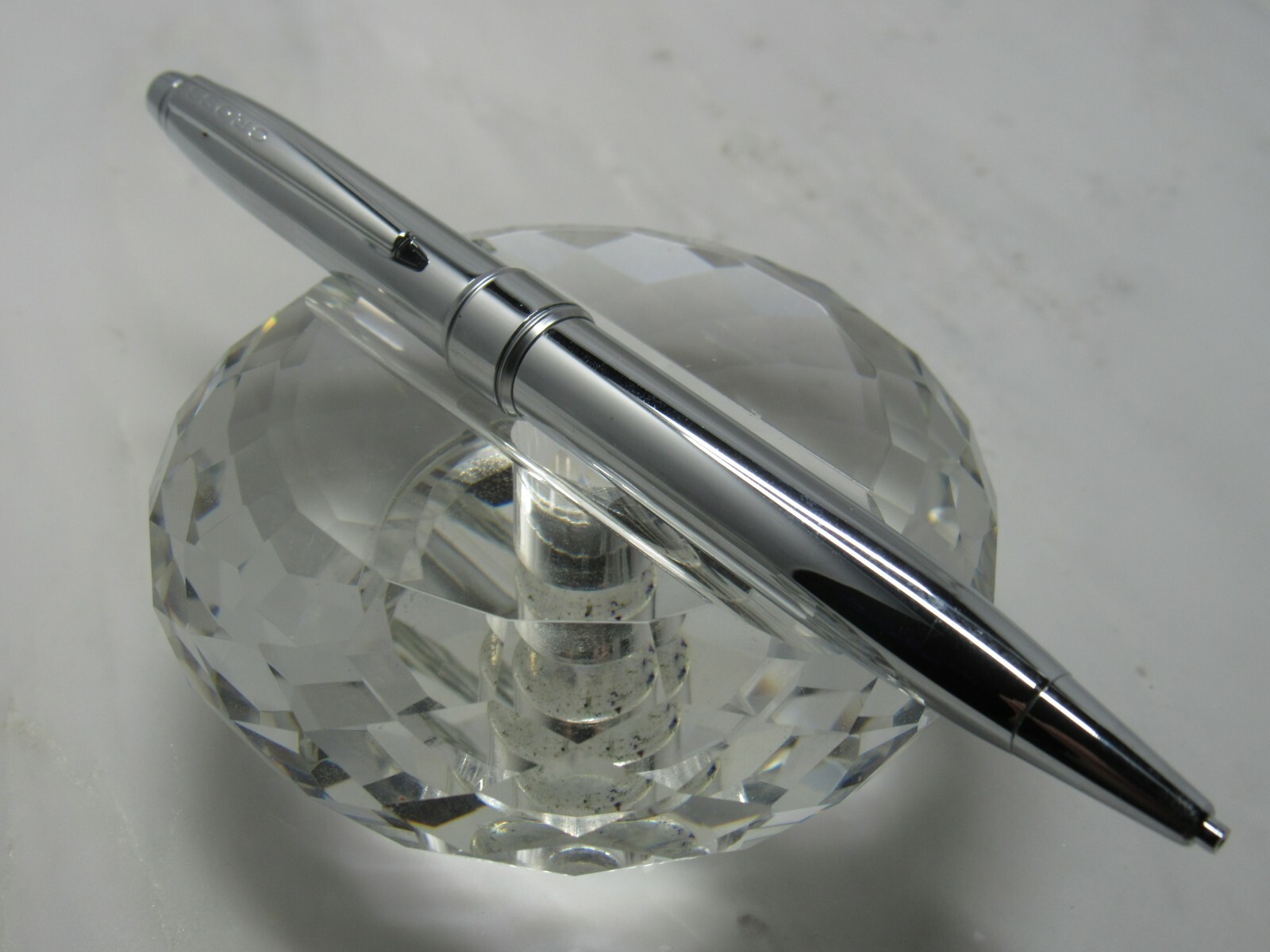 GORGEOUS HIGH QUALITY CROSS POLISHED SILVER MECHANICAL PENCIL