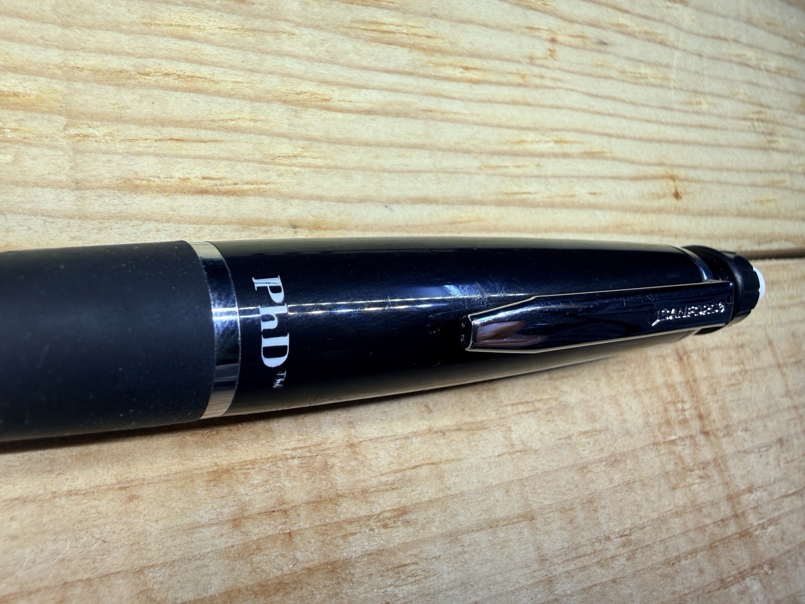 Vintage Sanford PhD Gold Black Mechanical Pencil Barrel 0.5mm