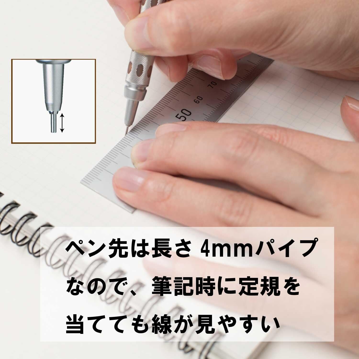 Graphgear 1000 Mechanical Drafting Pencil 0.3Mm Brown (Pg1013)
