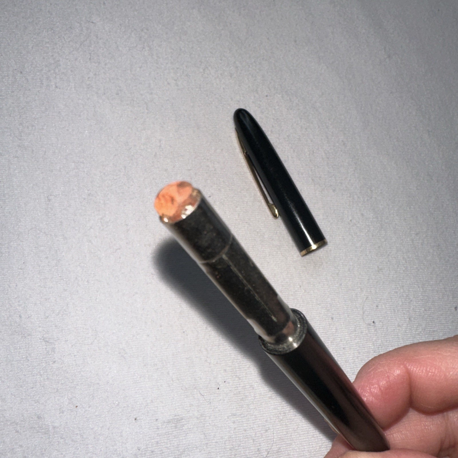 Eversharp Mechanical Pencil Black & Gold C.1950’s Works VTG
