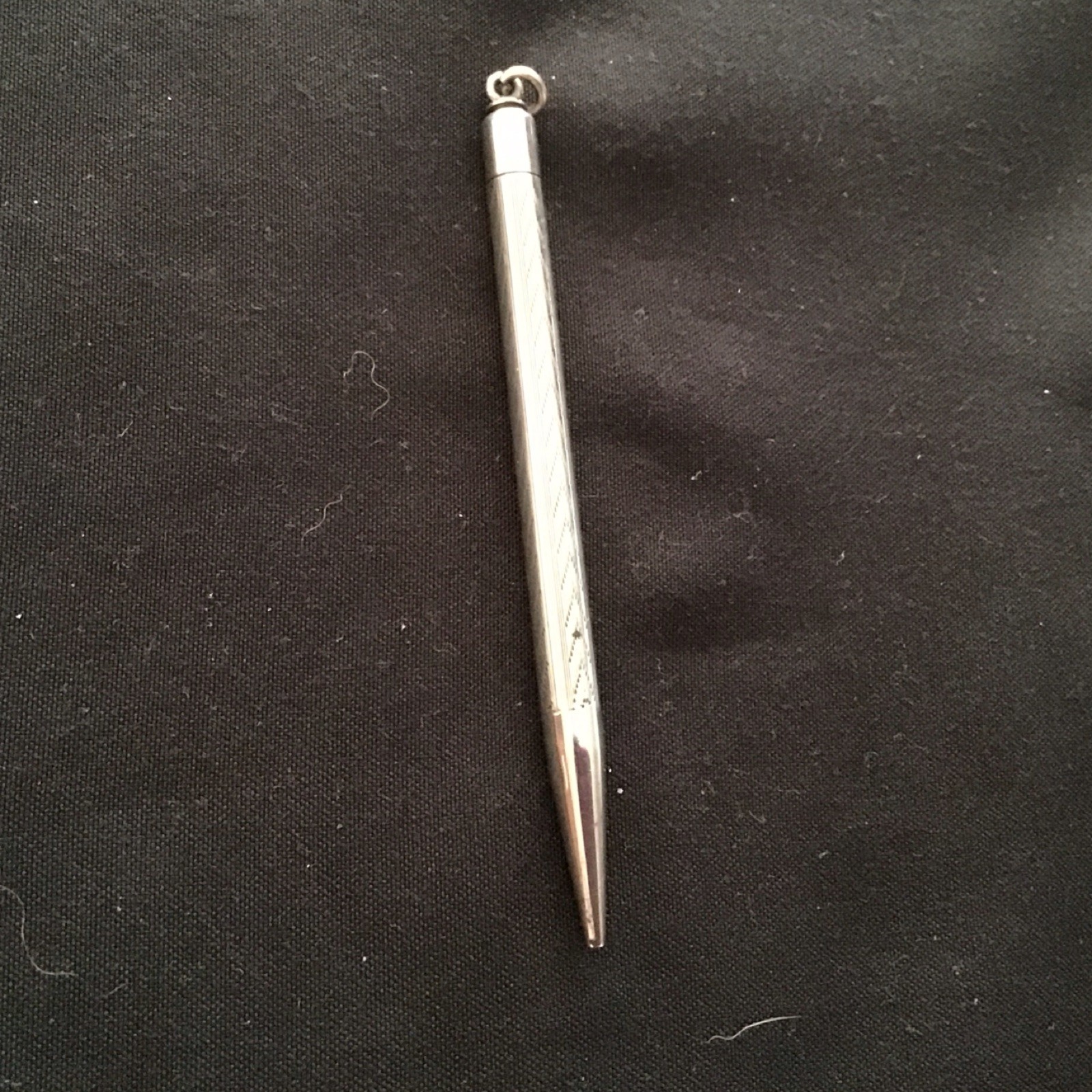 Vintage Sterling Silver Mechanical Pencil Retractable Tip