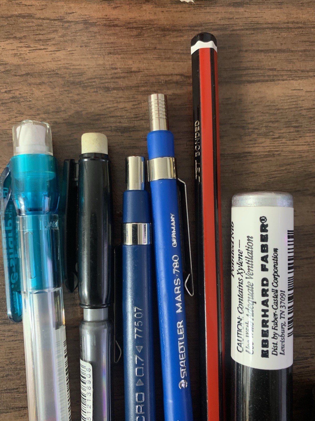 Vintage Mechanical Pencils Pentel Micro Staedtler 90’s 00s Germany Japan USA Lot