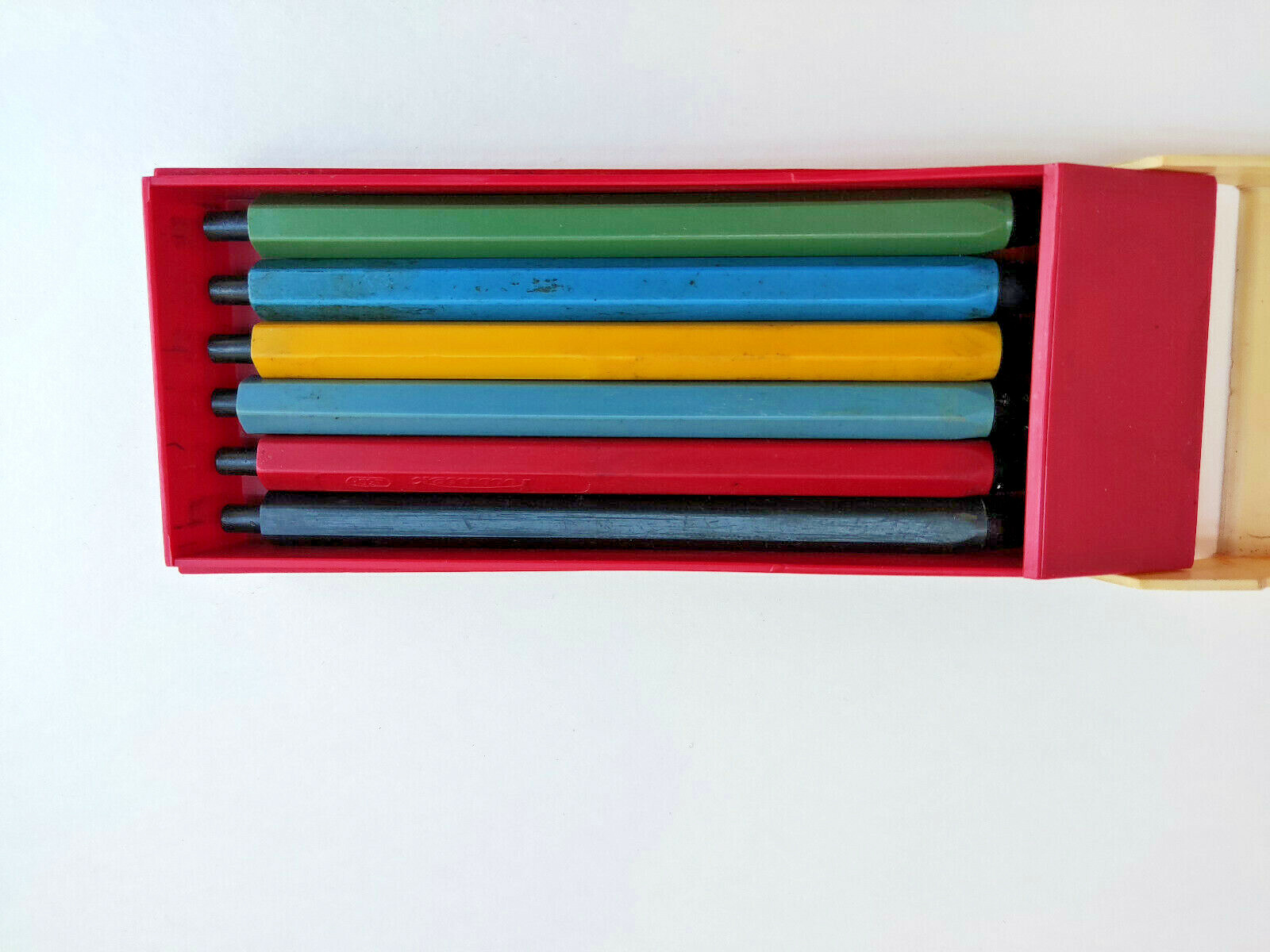 VINTAGE KIMEK MECHANICAL PENCILS, Set of 6, Made in Soviet USSR from 1970’s