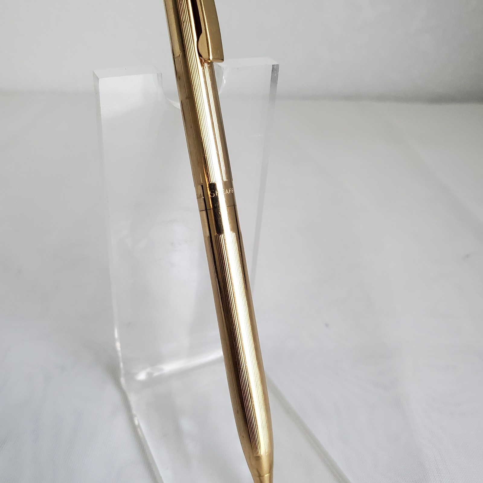 Lady Sheaffer Gold Tone 0.9mm Pencil USA 1960’s