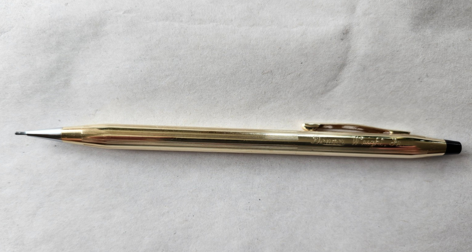 Cross Classic Century Pencil 12K Gold Filled Vintage USA Inscribed