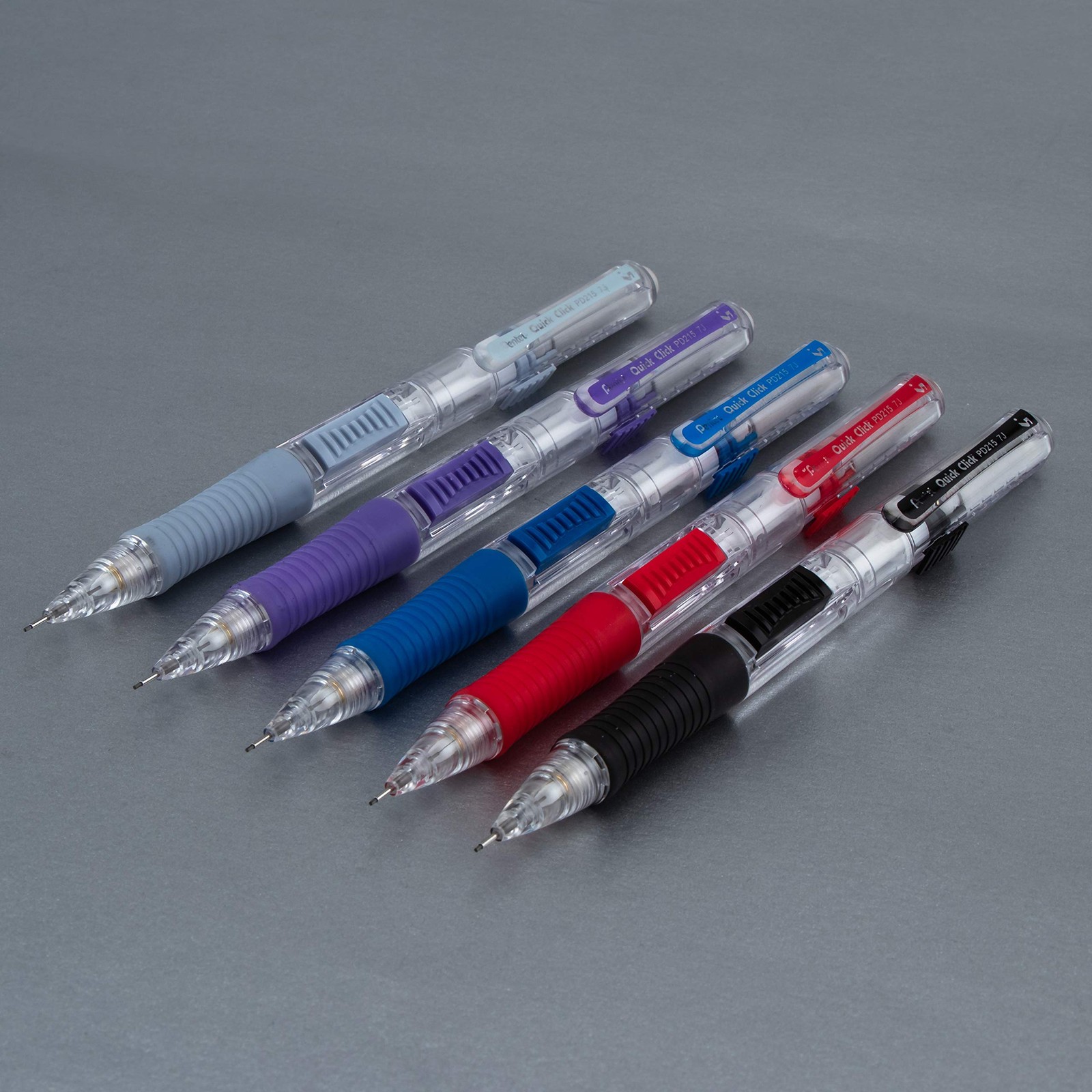 Pentel QUICK CLICK Mechanical Pencil (0.5mm), 12 Count (Pack of 1), Violet