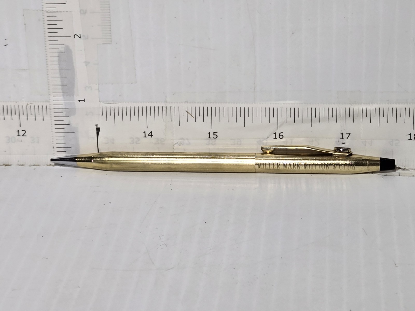 VINTAGE MONOGRAMMED MECHANICAL PENCIL 1/20 10k GOLD FILLED – Non-working